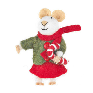 NORDIC.CHRISTMAS - Christmas mouse ornament
