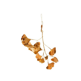 NORDIC.CHRISTMAS - Ginkgo gold leaf decoration