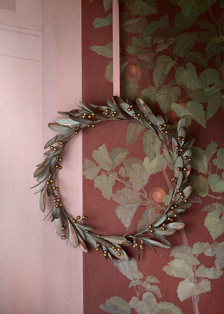 NORDIC.CHRISTMAS - Goldberry Wreath Ming