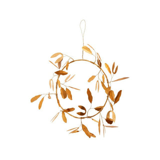 NORDIC.CHRISTMAS - Golden Mistletoe wreath 20 cm