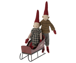 NORDIC.CHRISTMAS - Maileg mini red sleigh