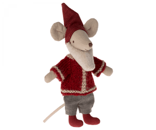 NORDIC.CHRISTMAS - Maileg Santa mouse with box
