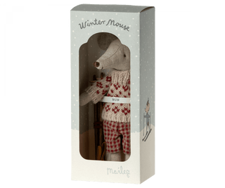 NORDIC.CHRISTMAS - Maileg Winter mouse with ski set, Mum