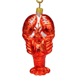 NORDIC.CHRISTMAS - Lobster - Glass Christmas Ornament