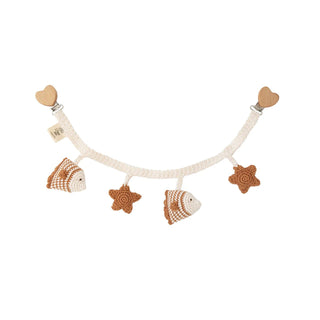 NORDIC.CHRISTMAS - Maki the Fish Pram Chain - with bell