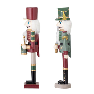 NORDIC.CHRISTMAS - Set of 2 Nutcrackers - 38 cm