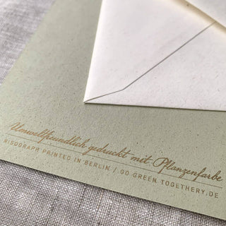 NORDIC.CHRISTMAS - Blumengruss/Gerargonium/Vegan print