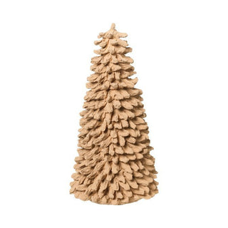 NORDIC.CHRISTMAS - Tree 'pulp' cotton - natural - 21 cm