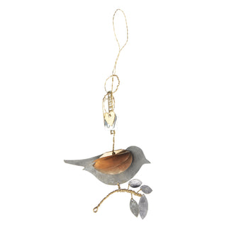 NORDIC.CHRISTMAS - Walther & co bird on a branch ornament