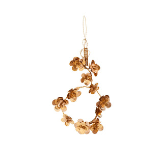 NORDIC.CHRISTMAS - Walther&co golden flowers wreath