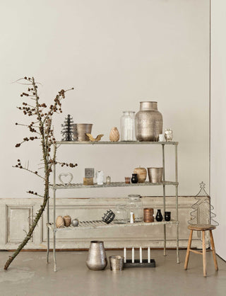 NORDIC.CHRISTMAS - Walther&co zinc 4 - candle tray