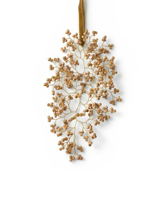 Wooden Beads Leaf Ornament