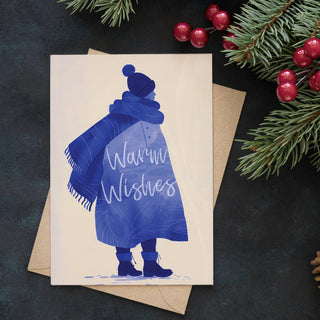 Warm Wishes | Christmas Card | Holiday Card