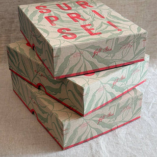 Gift box / Surprise! / Letterpress printing