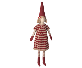 Maileg Pixy girl with knitted dress - size 5