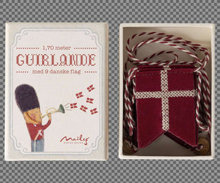 Maileg Dannebrog flag garland