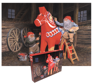 Decorating Dala 500 piece Jigsaw Puzzle