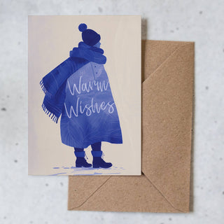 Warm Wishes | Christmas Card | Holiday Card