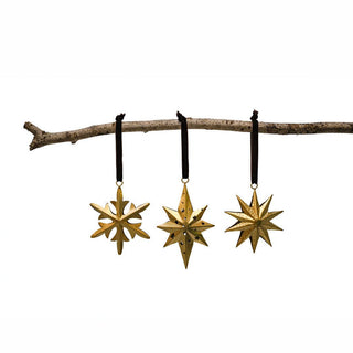 Golden 8-points Star Hanging Decoration