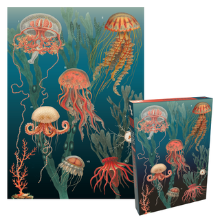 Jellyfish 500 piece Vintage Jigsaw Puzzle