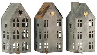 Christmas village houses collection 03 - set of 3
