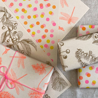 Gift paper/A3/ set of 12 sheets - 2 x 6 designs