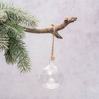 Clear Glass Bauble