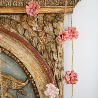 Vintage 3-Meter twisted paper Yoshino Cherry Blossom garland