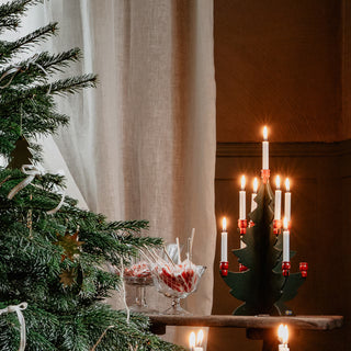 Large Christmas Tree with Candle Holders