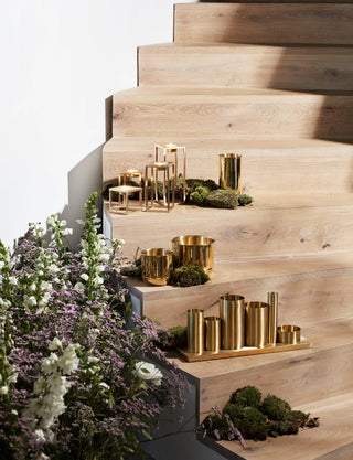 Brass organizer or flower holder