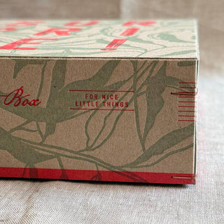 Gift box / Surprise! / Letterpress printing