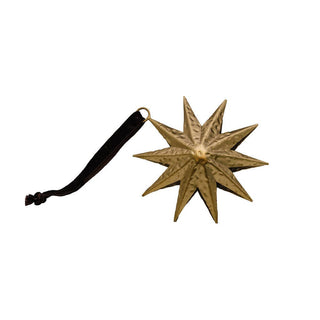 Golden 10-points Star Hanging Decoration