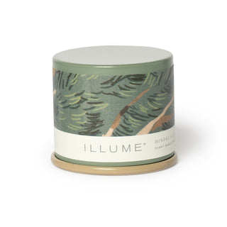 Hinoki Sage demi vanity tin candle, Green