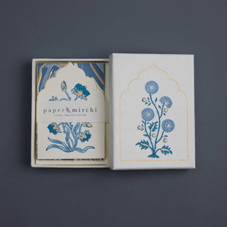 Sandook Sapphire - Boxed Artisan Notecard Set of 6