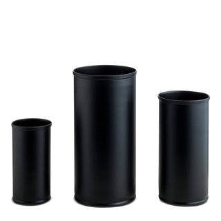 Small Black Metal Vase