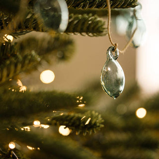 Moss Green Dewdrop Glass Garland