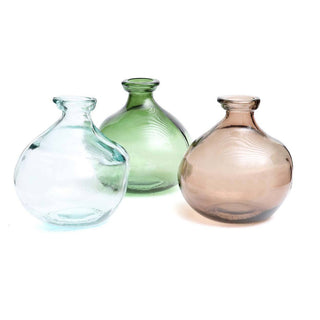 Small Blue Bubble Vase
