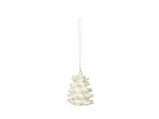 Cotton pulp tree ornament