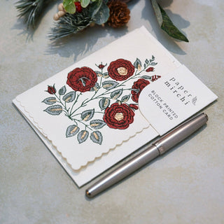 Gulab Sage - Block Printed Greeting Card