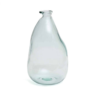 Blue Recycled Glass Vase