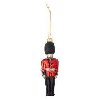 English guard glass ornament