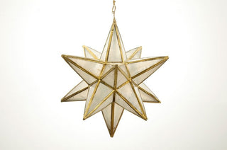 Capiz star ornament