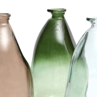 Green Recycled Glass Vase
