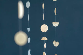 Capiz moon garland