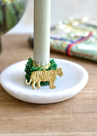 Brass Tiger Ornament