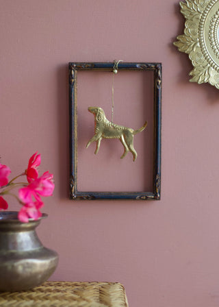 Brass Dog Ornament