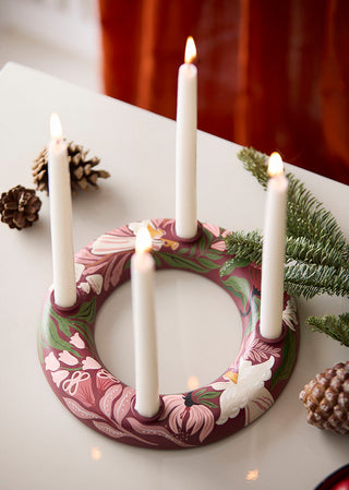 Nordic Angel Advent Candle Holder