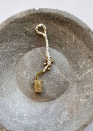 Brass bell ornament