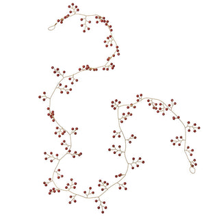 Ruby Beaded Garland