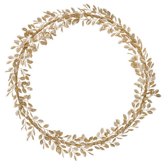 Champagne Beaded Wreath